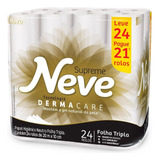 Papel Higiênico Neve Supreme Leve 24 Pague 21 - 24 Rolos
