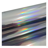Papel Laminado Holográfico Arco Íris 180g/m²