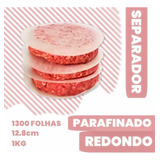 Papel Manteiga Separar Hamburguer Redondo 12,8cm