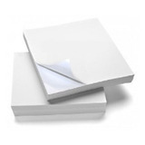 Papel Off Set Adesivo Fosco 180g - A6 10,5x14,8 Cm - 400 Fls