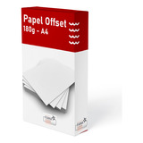 Papel Offset 180g Caixa Com 500