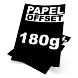 Papel Offset 180g Tam A4 Pcts C/125 Folhas