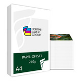 Papel Offset 240g Caixa Com 1000