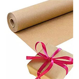 Papel Semi Kraft Bobina 90cm Pardo Embalagem Caixa Rolo