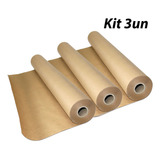 Papel Semi Kraft Pardo Kit 3un