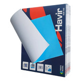 Papel Sublimático Havir A4 500un Fundo Azul Original Azulão