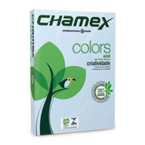 Papel Sulfite Chamex Colors Azul A-4