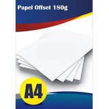 Papel Sulfite Off-set 180gr A4 250 Folhas Sampel