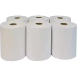 Papel Toalha Bobina Autocorte C/200 Metros Branco C/ 6 Rolos