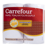 Papel Toalha Folha Dupla 2 Unidades Carrefour