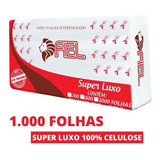 Papel Toalha Interfolha 1000fls Extra Luxo