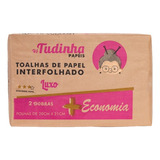 Papel Toalha Interfolha 2 Dobras 20x21 Branco Luxo 10pacotes