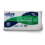 Papel Toalha Interfolha C/1000fls 20x20cm 2d Slim - Nobre