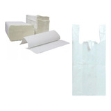 Papel Toalha Interfolhado Branco C/6.000/sacola Branca