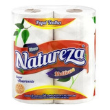 Papel Toalha Natureza Folha Dupla 50 Folhas 4 Pacotes C/ 2un