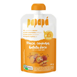 Papinha Orgânica Maçã, Cenoura, Batata-doce Papapá 100g