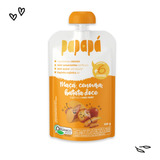 Papinha Orgânica Maçã, Cenoura Batata Doce Papapá Squeeze 