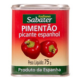 Páprica Pimentão Picante Sabater Espanhol 75g