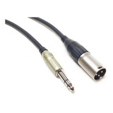 Par - Cabo Para Monitor De Audio - P10 Xlr Macho Balanc. 3m
