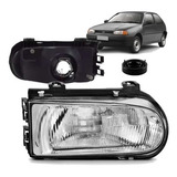 Par 2 Farol Principal Lente Vidro L/e L/d - Gol Saveiro Parati G2 Bola Modelo Cibié 1995 96 97 98 99 00 01 02 03 04 2005