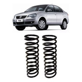 Par 2 Molas Traseira Polo 2003 2004 2005 2006 2007 2008 2009