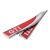 Par Adesivo Aplique Emblema Golf Gti Lateral Linha Vw !!!