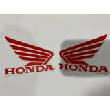 Par Adesivo De Tanque Asa Honda Titan 150 Fan 150 Start 150