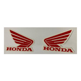 Par Adesivo De Tanque Asa Honda Titan 160 Fan 160 Start 160