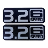 Par Adesivos 3.2 6 Speed Ford Ranger Rgar02