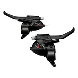 Par Alavanca Câmbio 03x7v Shimano Tourney Rapid Fire Ef-41