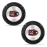 Par Alto Falante 6 Pol Triaxial Bravox B3x60x 100w Rms