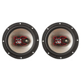 Par Alto Falante Triaxial Bravox 6' B3x60 100w Rms 4 Ohms