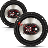 Par Alto Falante Triaxial Bravox 6 B3x60x 100w Rms 200w Pmpo