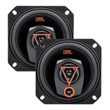 Par Alto Falantes Automotivo 4 Pol Triaxial 80w Jbl 4trms80 Cor Preto