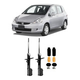 Par Amortecedor+ Kit Dianteiro Honda Fit