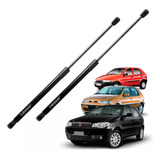 Par Amortecedor Tampa Traseira Fiat Pálio 1996 A 2011