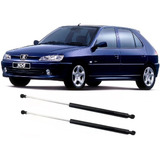 Par Amortecedor Tampa Traseira Malas Peugeot 306 Hatch