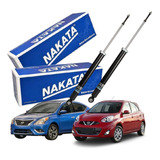 Par Amortecedor Traseiro Nissan March Versa 2011 A 2020