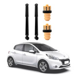 Par Amortecedor Traseiro Peugeot 208 2017 2018 Monroe + Kit