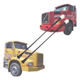 Par Antena Mastro Baliza Caminhão Volvo Edc Nl 320 340 360