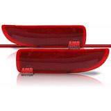 Par Aplique Defletor Parachoque Traseiro Corsa 03 09 Ls456