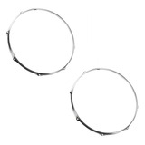 Par Aro Power Hoop 10'' Para Bateria Com 6 Afinadores Bph306