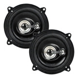 Par Auto Falante Bravox Triaxial 5 Polegadas Tr55u 80w Rms Cor Preto