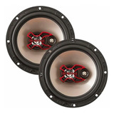 Par Auto Falante Triaxial Bravox 6 Polegadas 100w Rms B3x60x