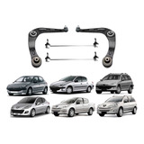 Par Balança Com Pivo + Par Bieleta Cofap Peugeot 206 207