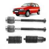 Par Barra Braço Axial Direção Mec Coifa Uno 92 93 94 95 96/.
