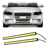 Par Barra Led Drl Farol Auxiliar Carro 17cm Automotivo Fita