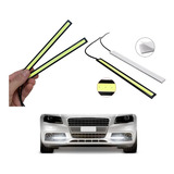 Par Barra Led Drl Farol Auxiliar Carro 17cm Luz Automotivo