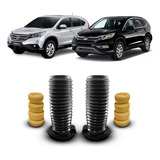 Par Batente Coifa Suspensão Dianteira Honda Crv 2012 A 2016