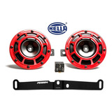 Par Buzinas Hella Supertone + Suporte Perrin Subaru Impreza 2.0 08-11 Wrx E Sti 2.5 2008 09 10 11 12 13 2014